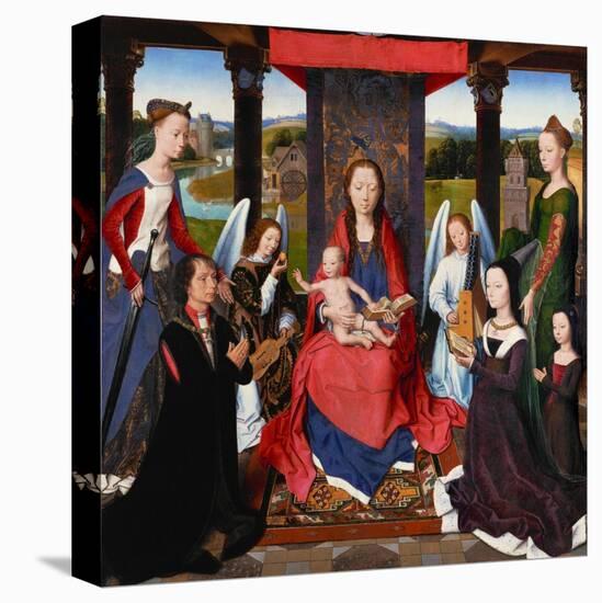 Triptych of John Donne, centerpiecE.-Hans Memling-Premier Image Canvas