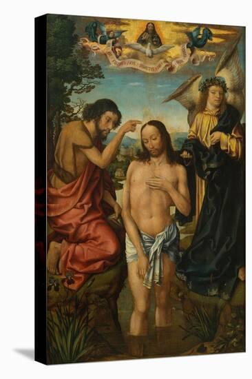 Triptych of the Baptism of Christ-null-Premier Image Canvas