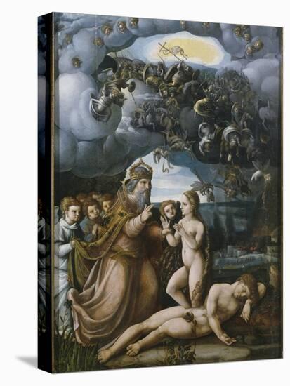 Triptych of the Creation, Creation of Eve, Central Panel-German School-Premier Image Canvas
