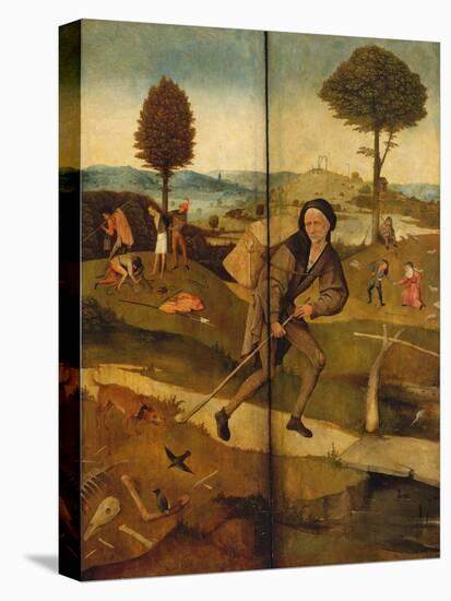 Triptych of the Haywain, Closed (The Journey through Life)-Hieronymus Bosch-Premier Image Canvas