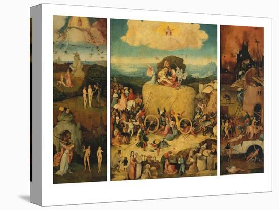 Triptych of the Haywain, Open-Hieronymus Bosch-Premier Image Canvas