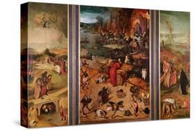 Triptych of the Temptation of St. Anthony-Hieronymus Bosch-Premier Image Canvas