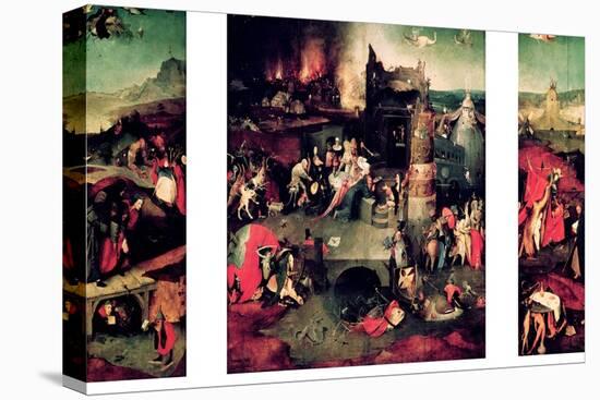 Triptych: the Temptation of St. Anthony-Hieronymus Bosch-Premier Image Canvas