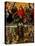 Triptych with the Last Judgement, center panel: Judgement and Weighing of Souls.-Hans Memling-Premier Image Canvas