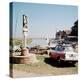 Triumph Herald Car on Norfolk Coastline, 1966-Malcolm MacNeil-Premier Image Canvas