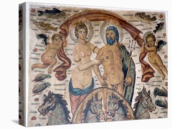 Triumph of Neptune and Amphitrite, Roman mosaic, early 4th century-Unknown-Premier Image Canvas