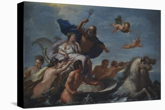 Triumph of Neptune and Amphitrite-Paolo de Matteis-Premier Image Canvas