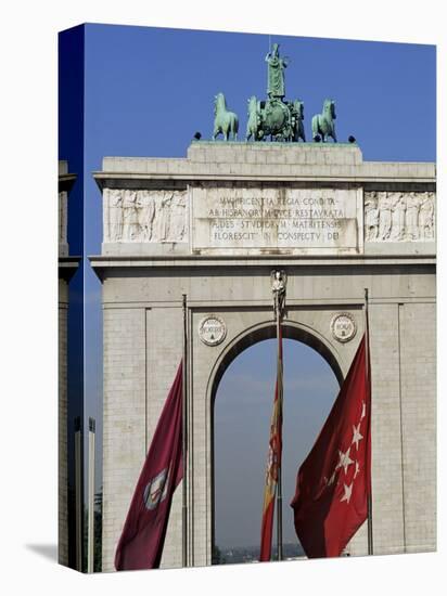 Triumphal Arch, Moncloa, Madrid, Spain-Upperhall-Premier Image Canvas