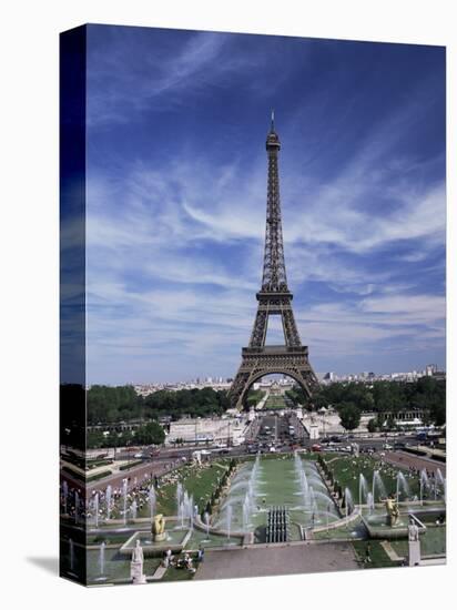 Trocadero and the Eiffel Tower, Paris, France-Hans Peter Merten-Premier Image Canvas