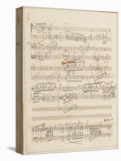 Trois études de concert. Piano. S 144 : page 4-Franz Liszt-Premier Image Canvas