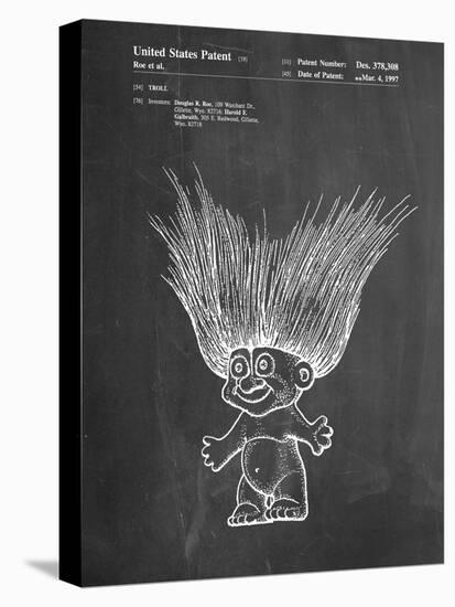 Troll Doll Patent-null-Stretched Canvas