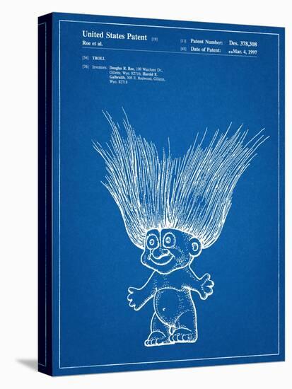 Troll Doll Patent-null-Stretched Canvas