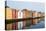 Trondheim, Norway, Old Warehouses Now Homes over the River-Bill Bachmann-Premier Image Canvas