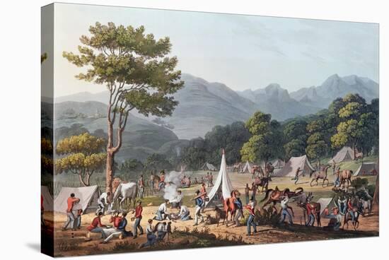 Troops Bivouacked Near Villa Velha, Engraved by C. Turner, 19th May 1811-Thomas Staunton St. Clair-Premier Image Canvas
