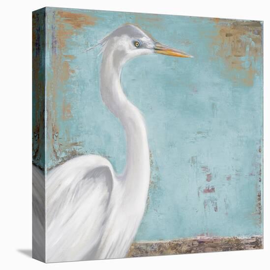 Tropic Heron I-Patricia Pinto-Stretched Canvas