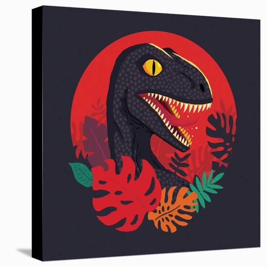 Tropic Raptor-Michael Buxton-Stretched Canvas