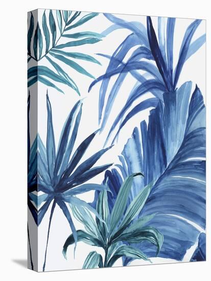 Tropica Blue I-Asia Jensen-Stretched Canvas