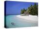 Tropical Beach at Maldives-Jon Arnold-Premier Image Canvas