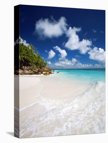 Tropical Beach, Seychelles, Indian Ocean, Africa-Sakis Papadopoulos-Premier Image Canvas