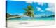 Tropical beach, Seychelles-null-Stretched Canvas