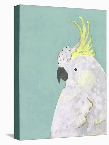 Tropical Birds - Cockatoo-null-Stretched Canvas