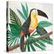 Tropical Birds I-Lily K-Stretched Canvas