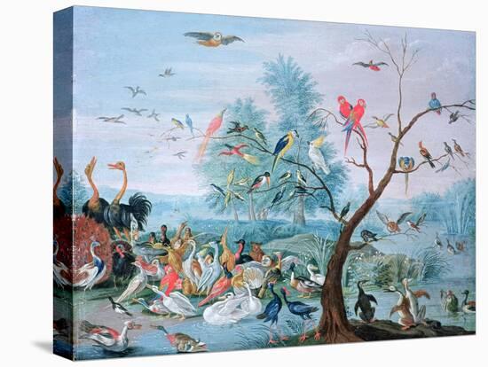 Tropical Birds in a Landscape-Jan van Kessel-Premier Image Canvas