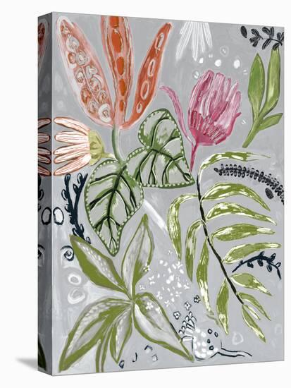 Tropical Blooms II-Maya Woods-Stretched Canvas