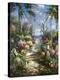 Tropical Breezeway-James Reed-Stretched Canvas
