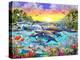 Tropical Cove-Adrian Chesterman-Stretched Canvas