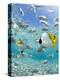 Tropical Fish in Bora-Bora Lagoon-Michele Westmorland-Premier Image Canvas
