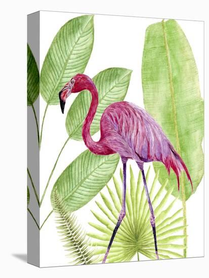 Tropical Flamingo I-Melissa Wang-Stretched Canvas