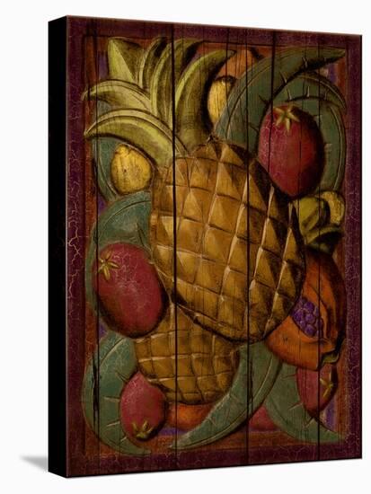 Tropical Fruit, Pineapple-Kate Ward Thacker-Premier Image Canvas