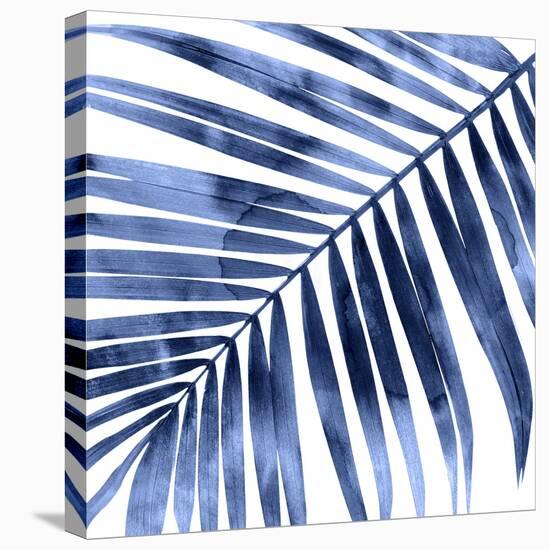 Tropical Indigo Palm I-Melonie Miller-Stretched Canvas