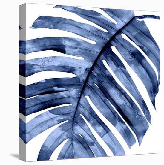 Tropical Indigo Palm II-Melonie Miller-Stretched Canvas