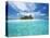 Tropical Island Surrounded By Lagoon, Maldives, Indian Ocean, Asia-Sakis Papadopoulos-Premier Image Canvas