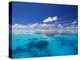 Tropical Island Surrounded by Lagoon, Maldives, Indian Ocean-Papadopoulos Sakis-Premier Image Canvas