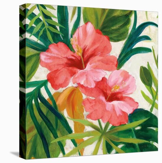 Tropical Jewels II v2 Pink Crop-Silvia Vassileva-Stretched Canvas