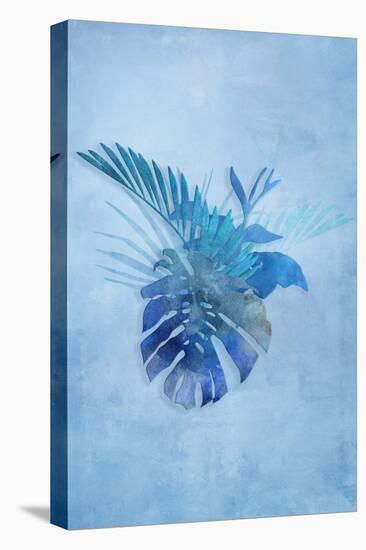 Tropical Night in Blue IV-Andrea Haase-Stretched Canvas