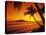 Tropical Sunset on the Island of Maui, Hawaii, USA-Jerry Ginsberg-Premier Image Canvas