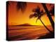 Tropical Sunset on the Island of Maui, Hawaii, USA-Jerry Ginsberg-Premier Image Canvas