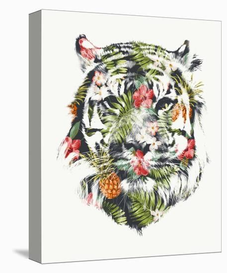 Tropical Tiger-Robert Farkas-Stretched Canvas