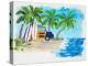 Tropical Vacation II-Julie DeRice-Stretched Canvas