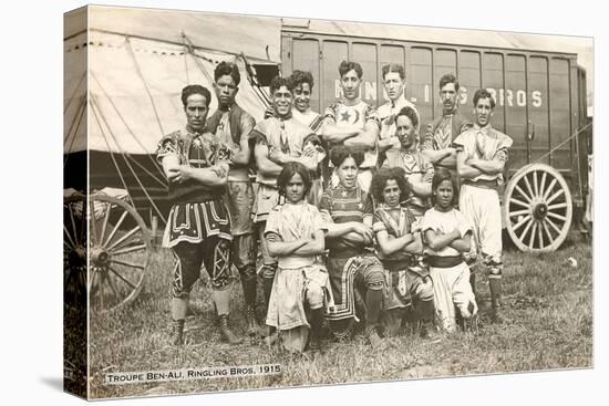 Troupe Ben-Ali, Ringling Brothers, 1915-null-Stretched Canvas