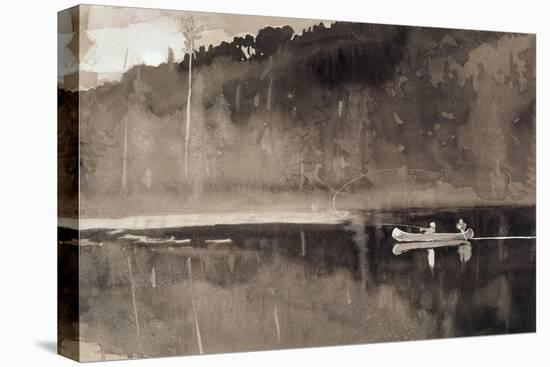 Trout Fishing, Lake St. John-Winslow Homer-Premier Image Canvas