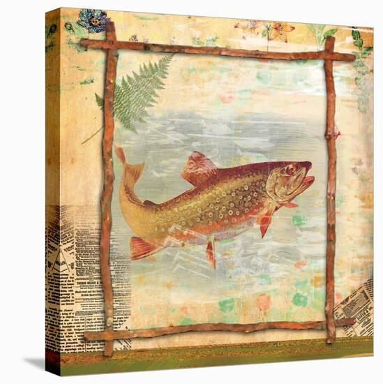 Trout Nature-Walter Robertson-Stretched Canvas