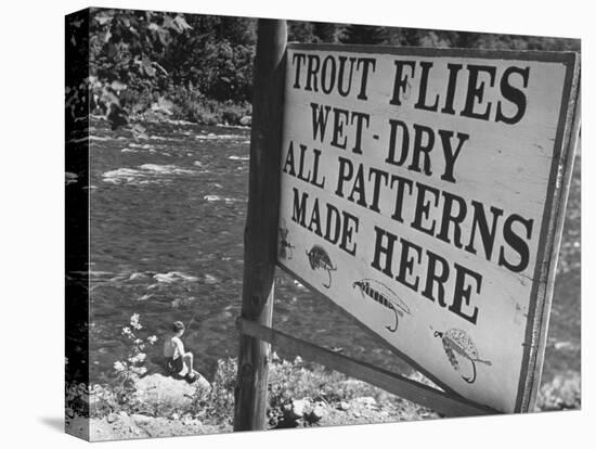 Trout: Wet - Dry All Patterns Made Here Between North Creek and North River, Hudson River Valley-Margaret Bourke-White-Premier Image Canvas