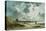 Trouville, the Black Rocks, C.1860-1865-Eugène Boudin-Premier Image Canvas
