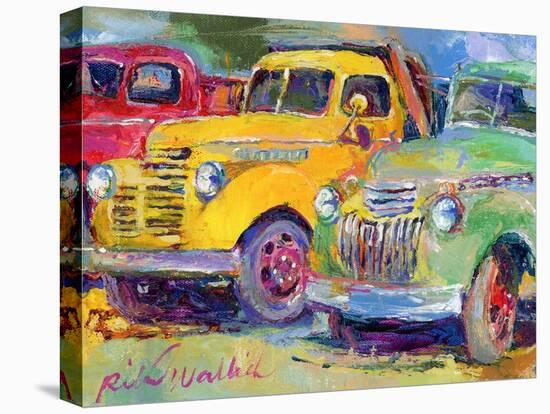 Trucks-Richard Wallich-Stretched Canvas