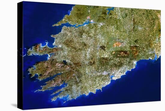 True-colour Satellite Image of Munster, Ireland-PLANETOBSERVER-Premier Image Canvas